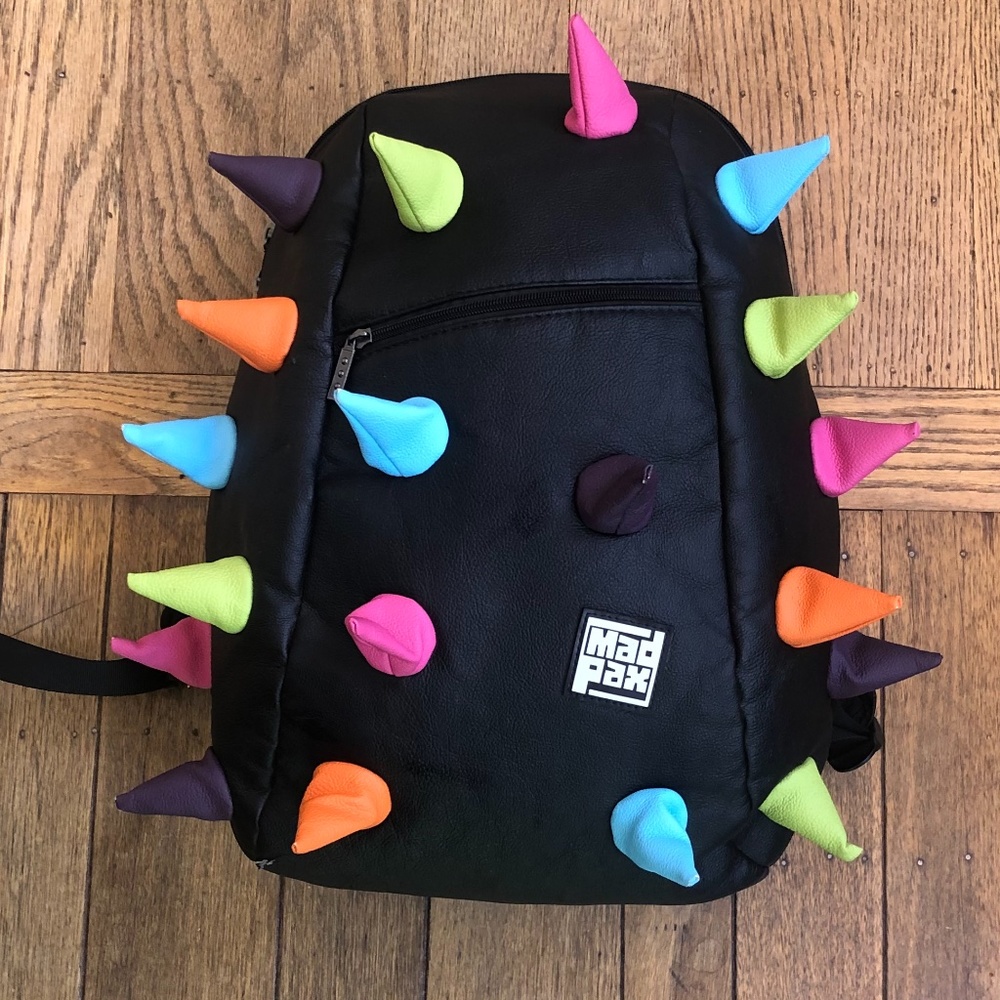 MadPak Multi-Color Spike Full Size Kid's Backpack